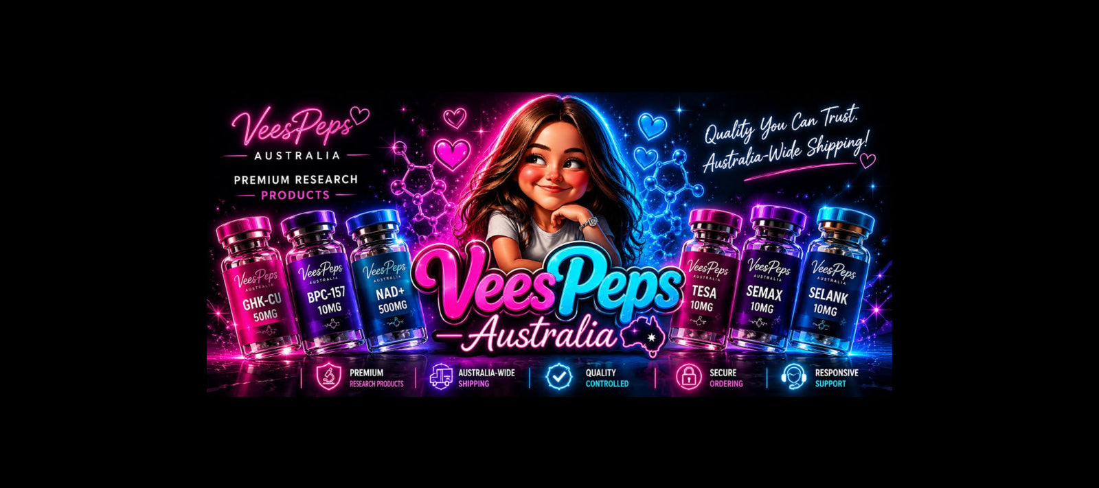 VeesPeps Australia premium research products