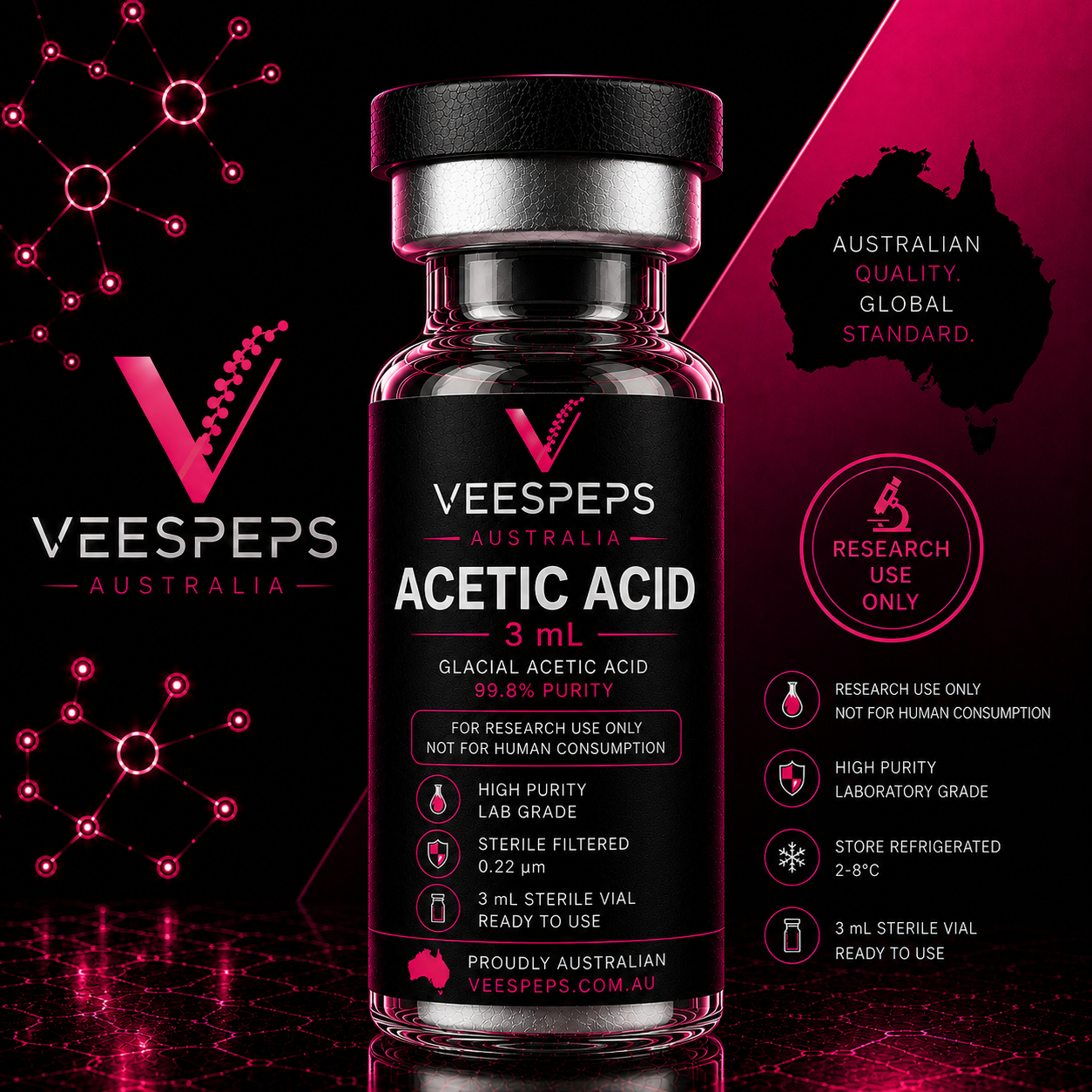 Acetic Acid 3ml